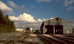 NS Glenwood Yard with engine house